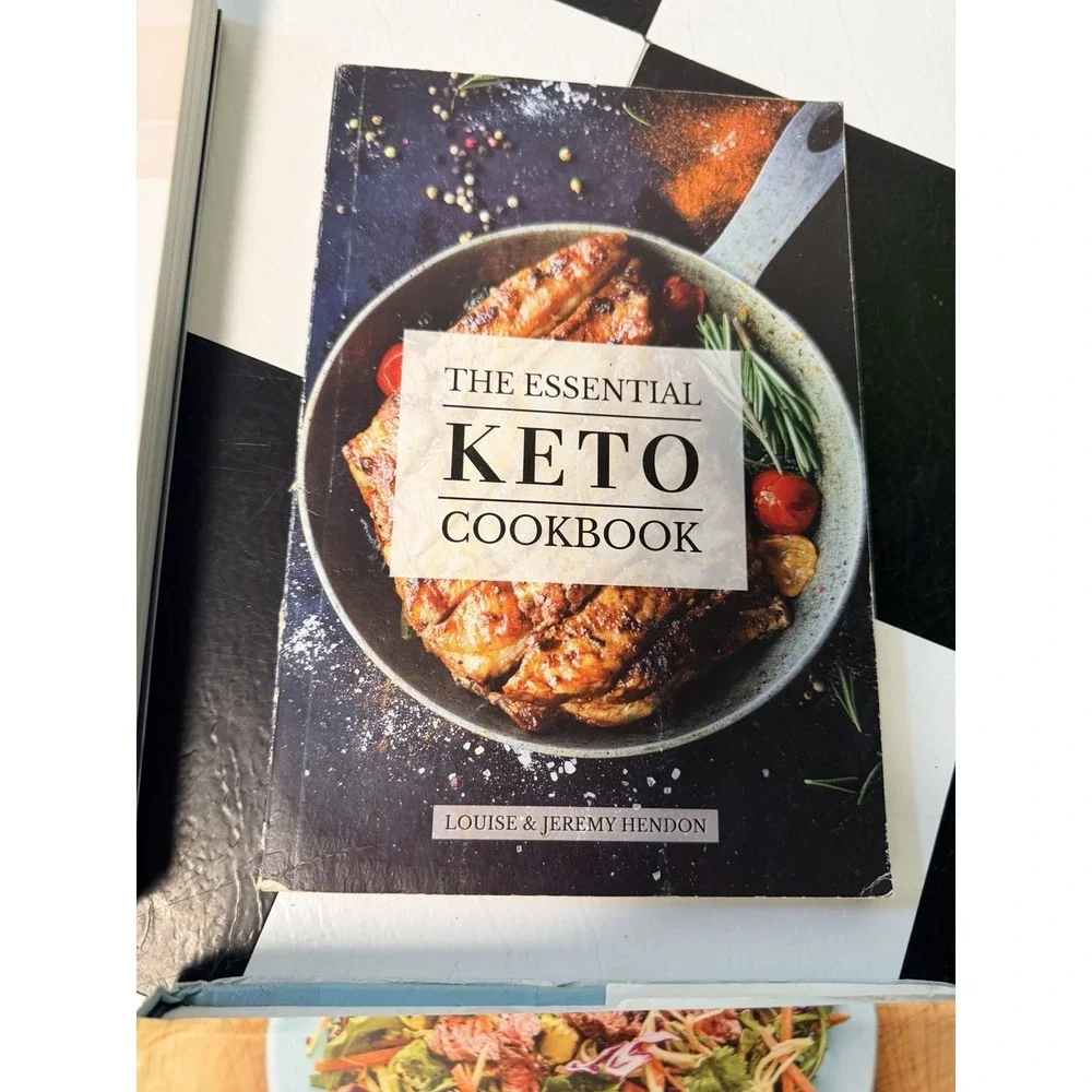 Lot Of 6 Keto Diet Cookbooks Health Recipes Weight Loss Dieting Pictures Dessert